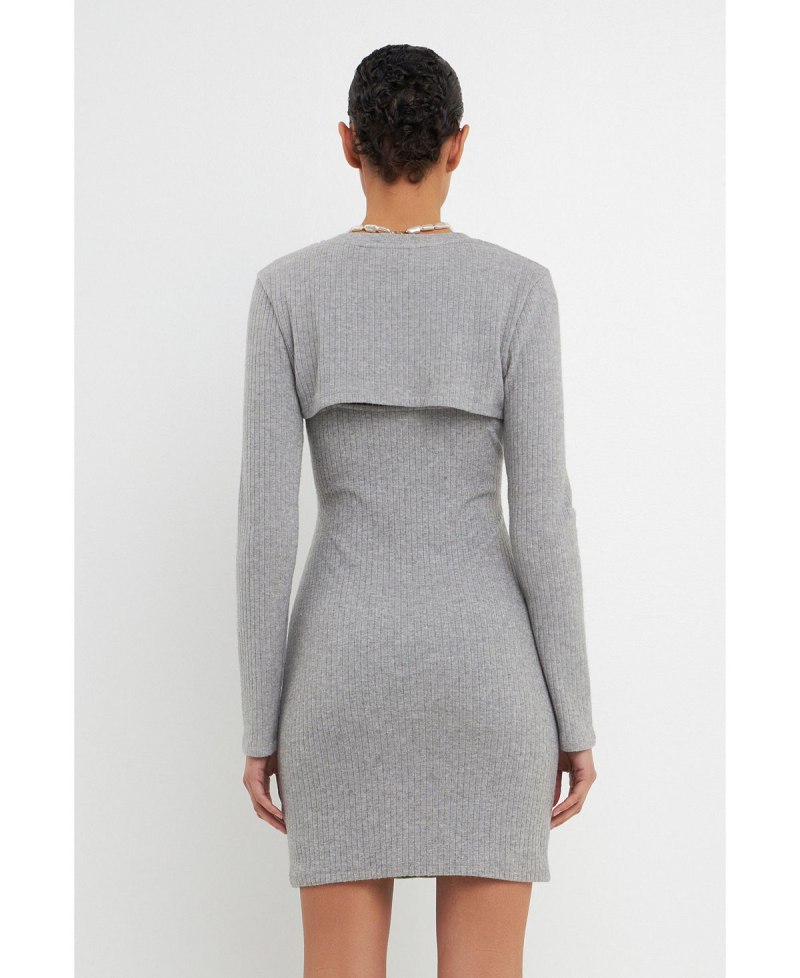 Серое платье 11 лет