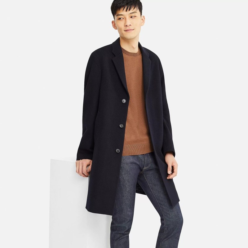 Пальто Uniqlo мужское
