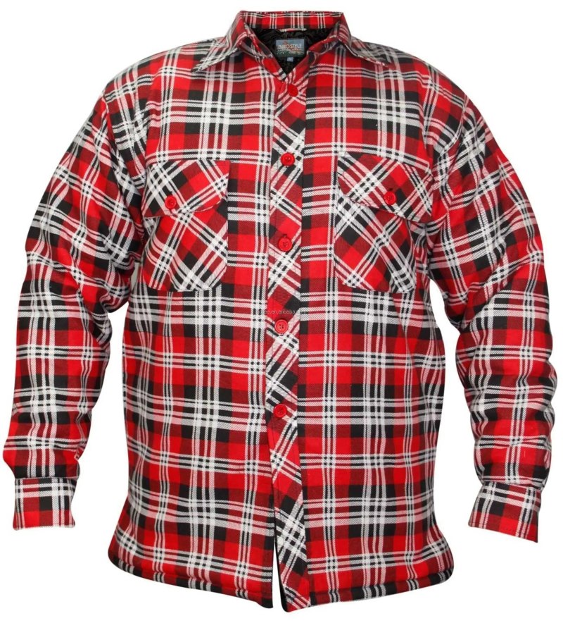 Women Shacket Jacket long Sleeve Fall Plaif Flannel Shirt