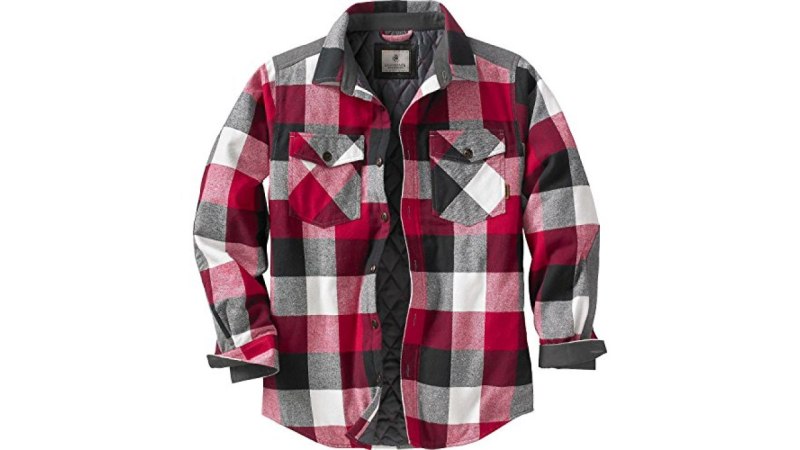 Мужская утепленная рубашка Flannel Shirt Jacket