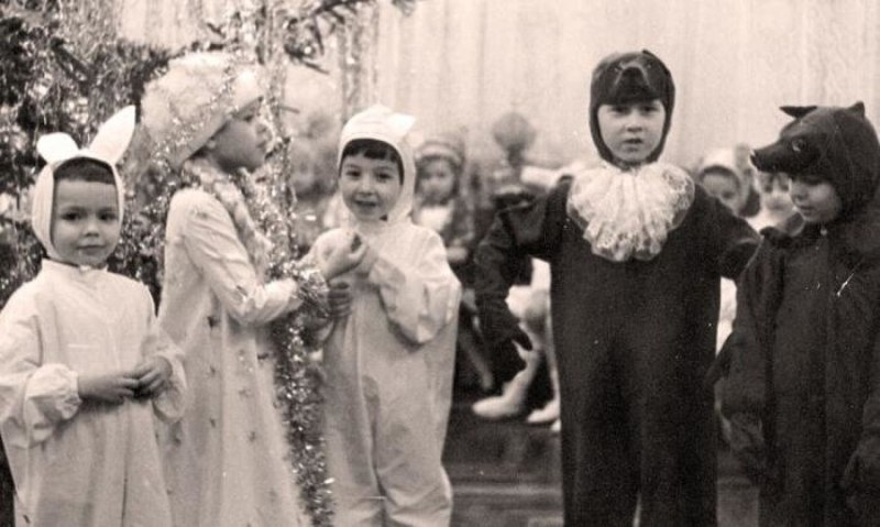 Новогодний утренник СССР