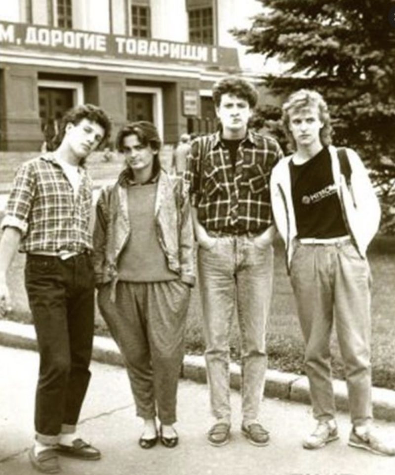 Советская мода 80-х