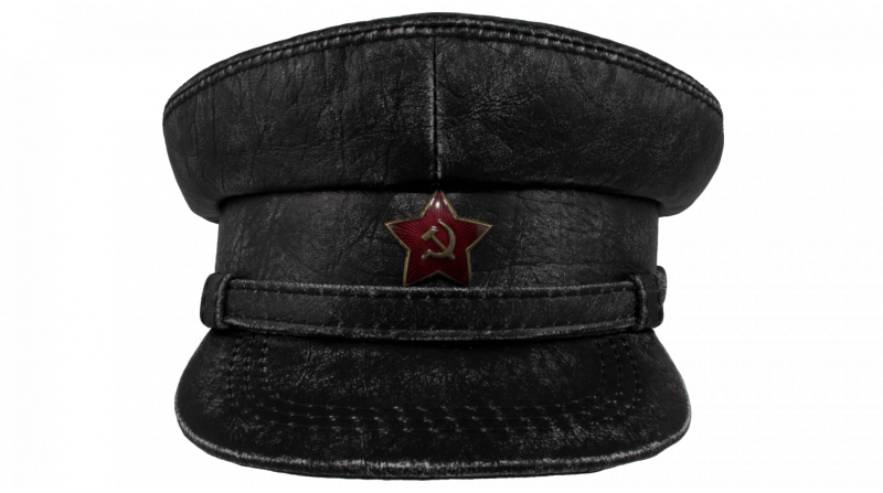 Картуз НКВД кожаный