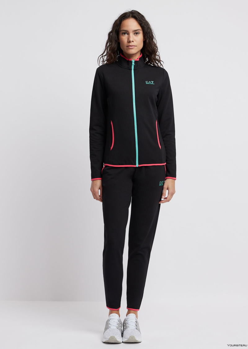 Ea7 Emporio Armani спортивный костюм женский