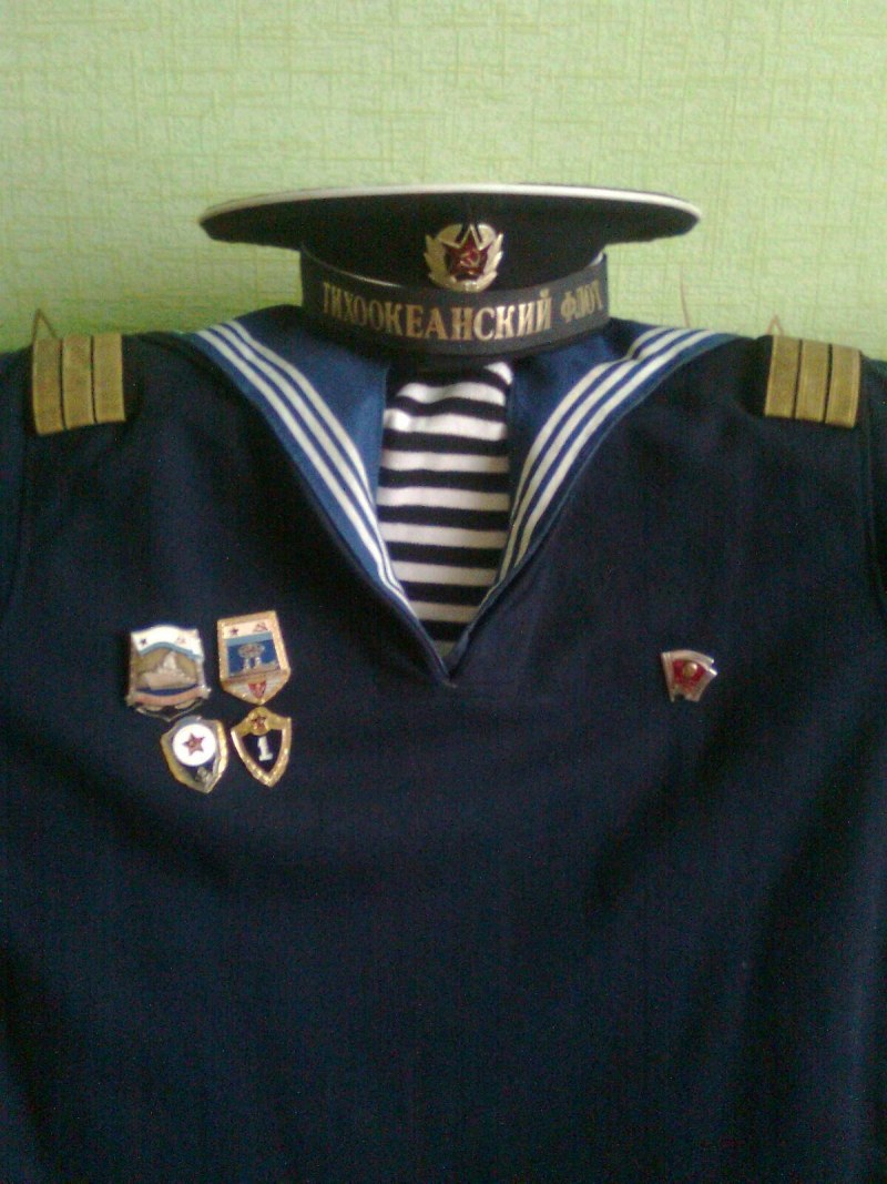 Форменная одежда матроса ВМФ СССР