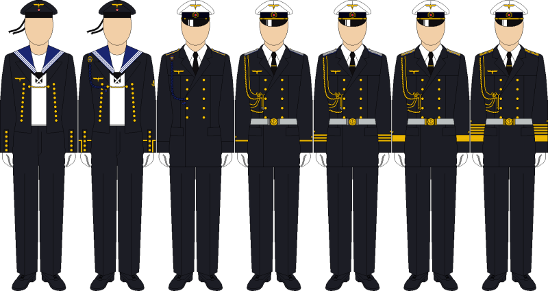 Форма моряков Kriegsmarine