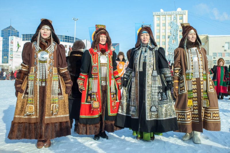 Национальный костюм Саха якутов