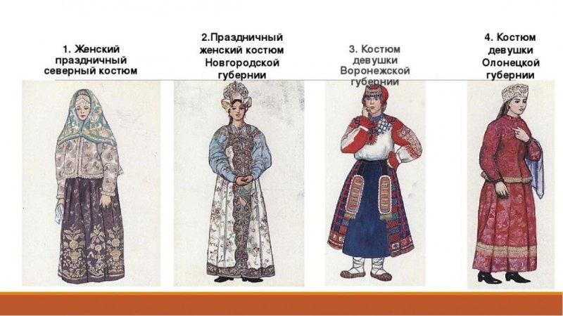Русский национальный костюм
