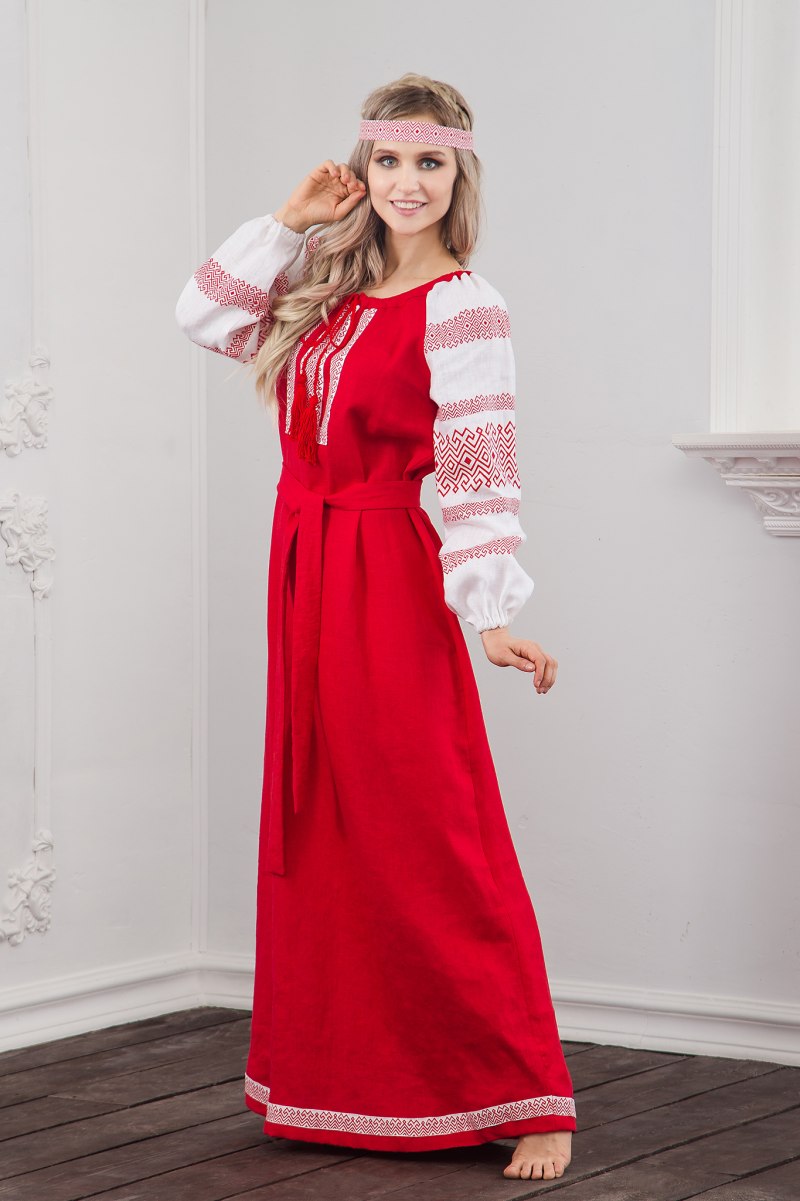Платья Иванка русский стиль