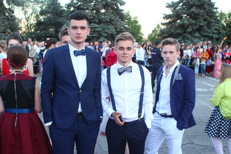 Образы юношей на выпускной