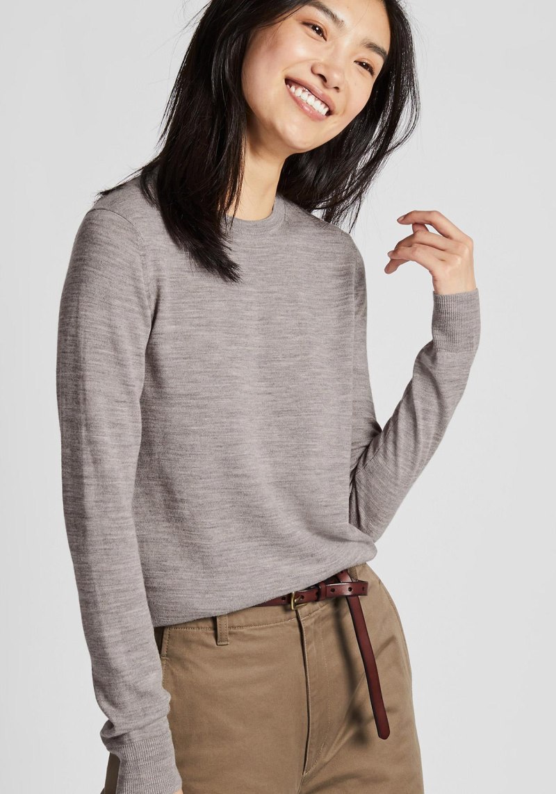 Водолазка Uniqlo женская серая