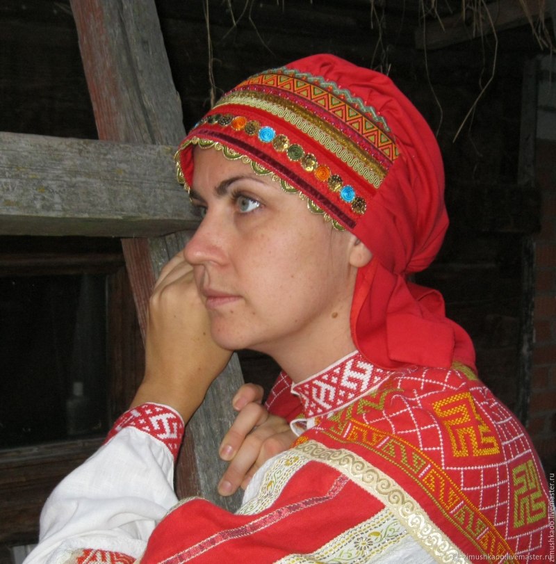 Кокошник Кичка сорока Кичка повойник