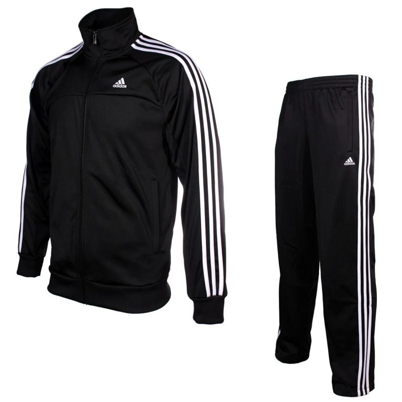 Черный спортивный костюм adidas 2x2