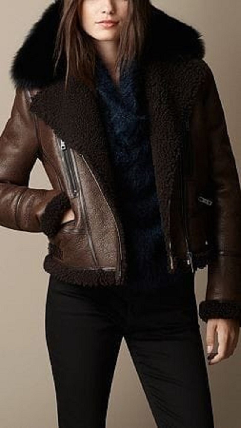 Shearling Aviator Jacket