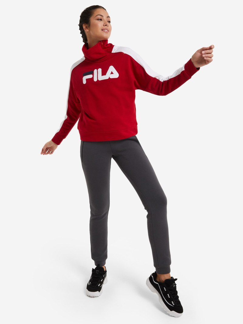 Fila красный свитшот