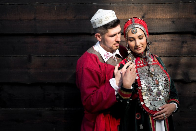 Традиционный свадебный костюм