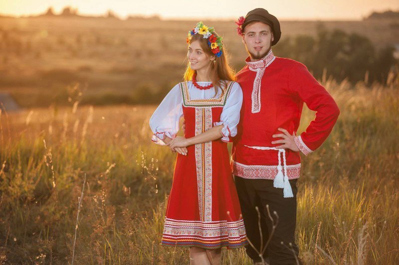 Традиционные русские Наряды