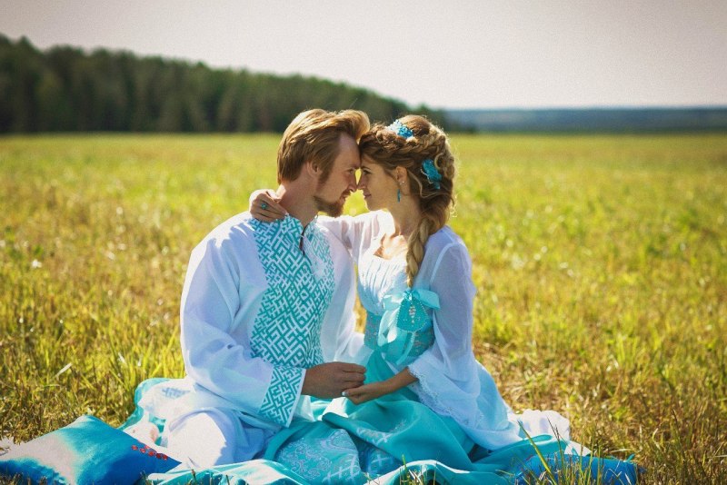 Фотосессия в русском народном стиле