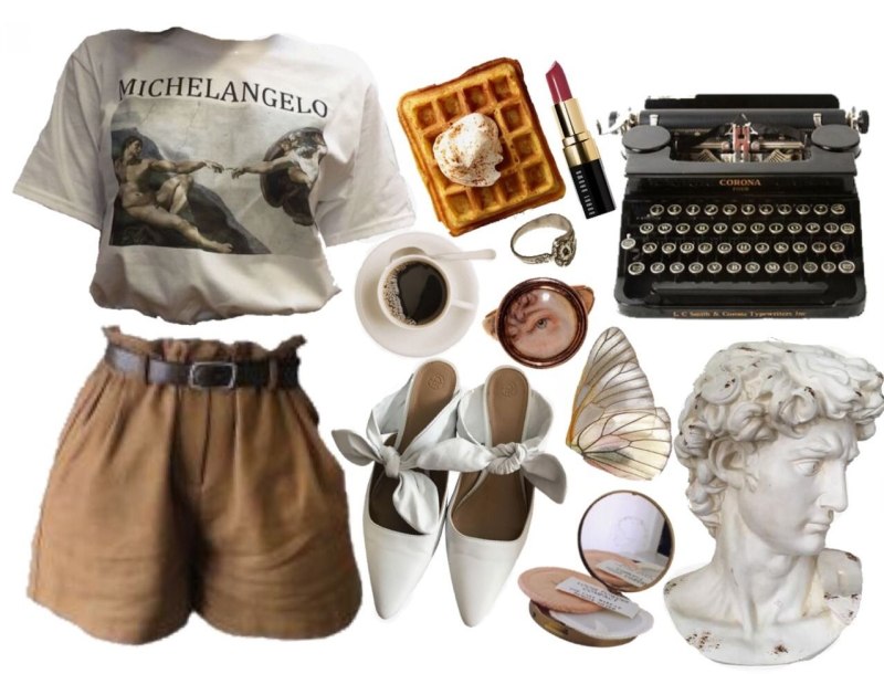 Dark Academia aesthetic одежда