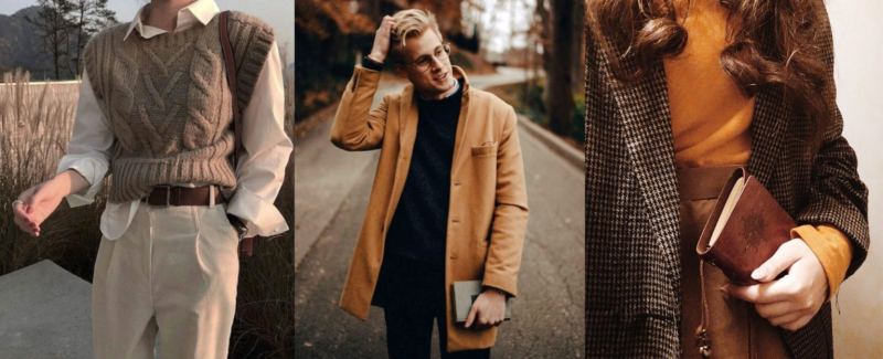 Dark Academia aesthetic одежда