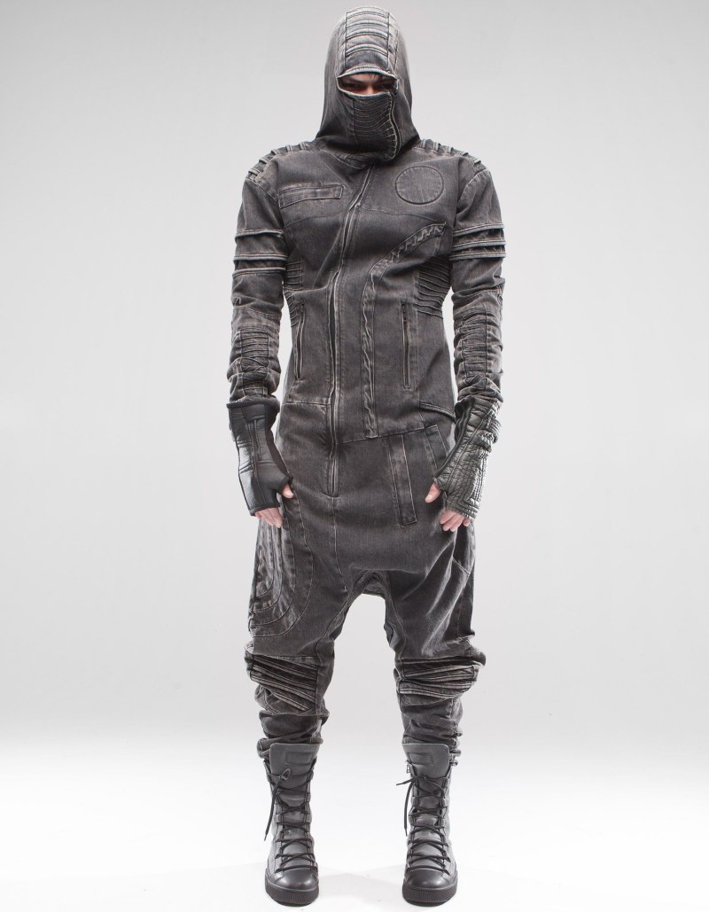Киберпанк Techwear одежда мужская