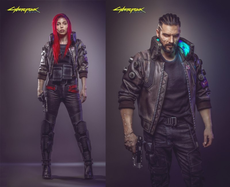 Женские костюмы Cyber Cyberpunk 2077
