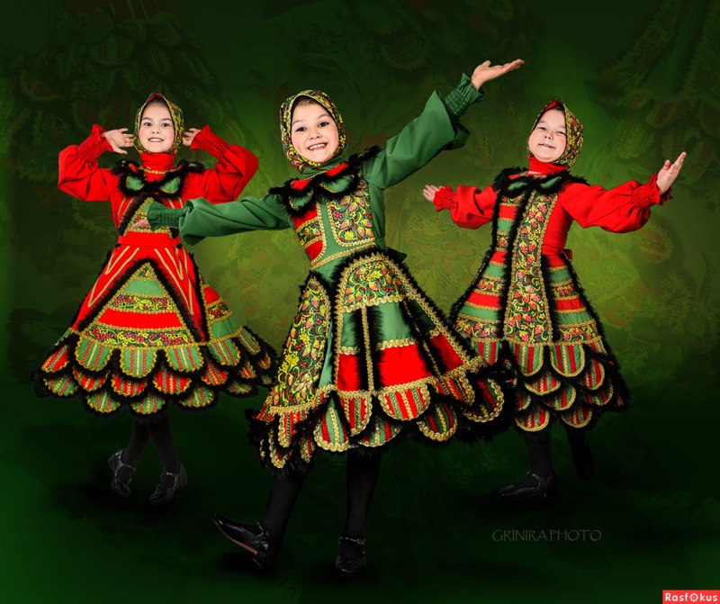 Костюм в народном стиле