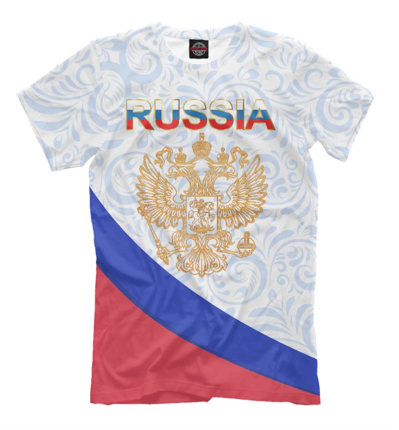 Футболка Russia мужская