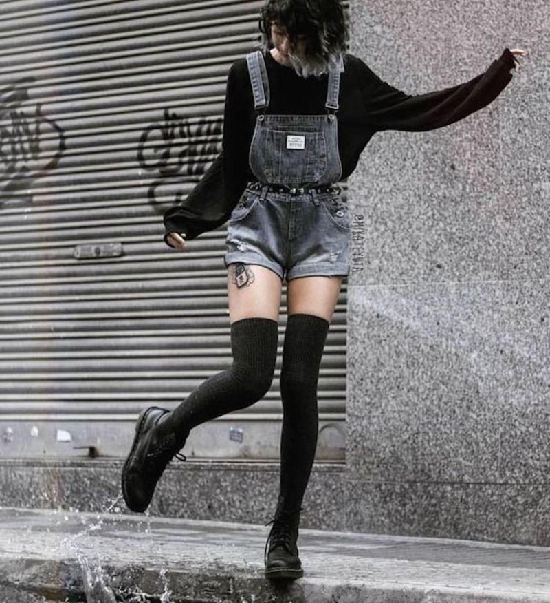 Goth outfit Грандж 2020 одежда