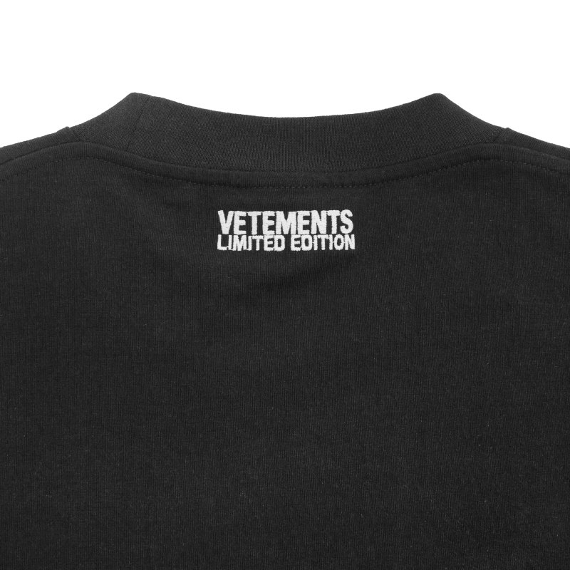 Vetements Limited Edition футболка черная