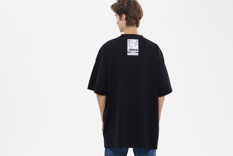 Хлопковая футболка vetements