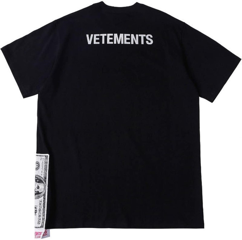 T Shirt vetements Black