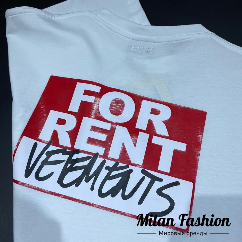 Футболка vetements hello