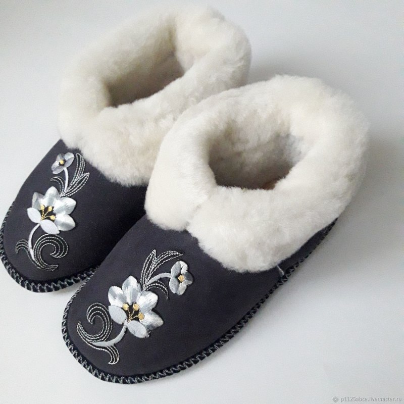Тапки из овчины tarramarra