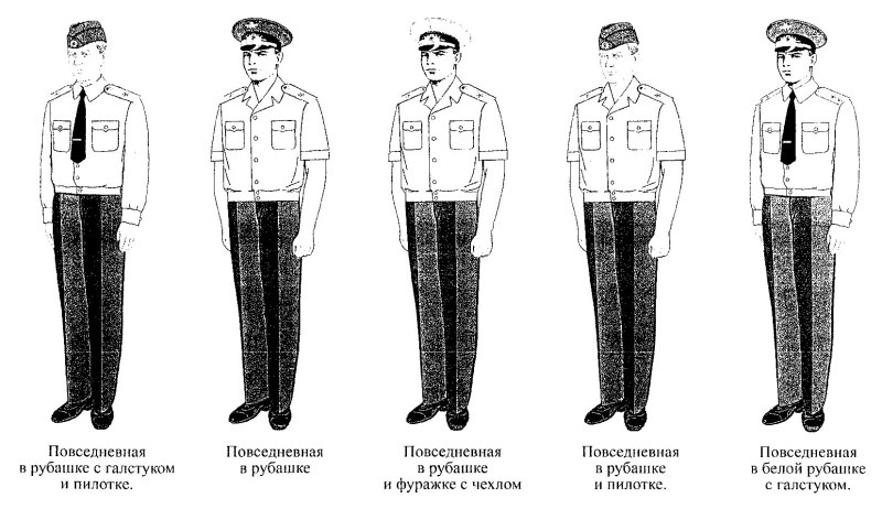 Форма одежды 777 МВД полиции
