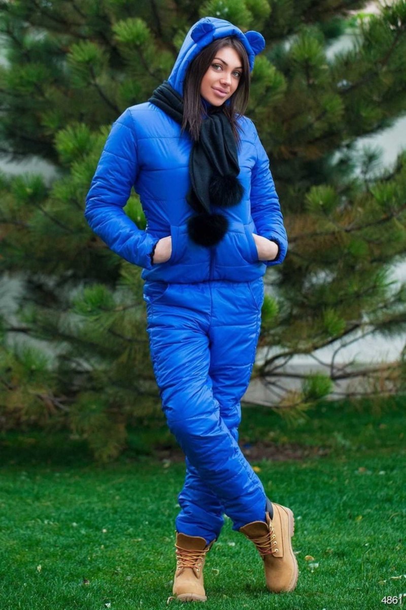 Комбинезон женский спортивный зимний