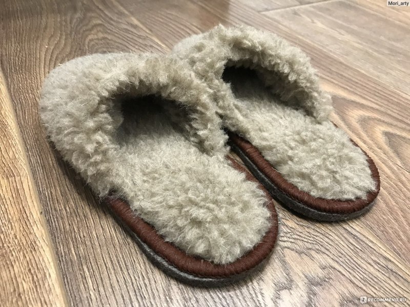Тапки икеа из овчины