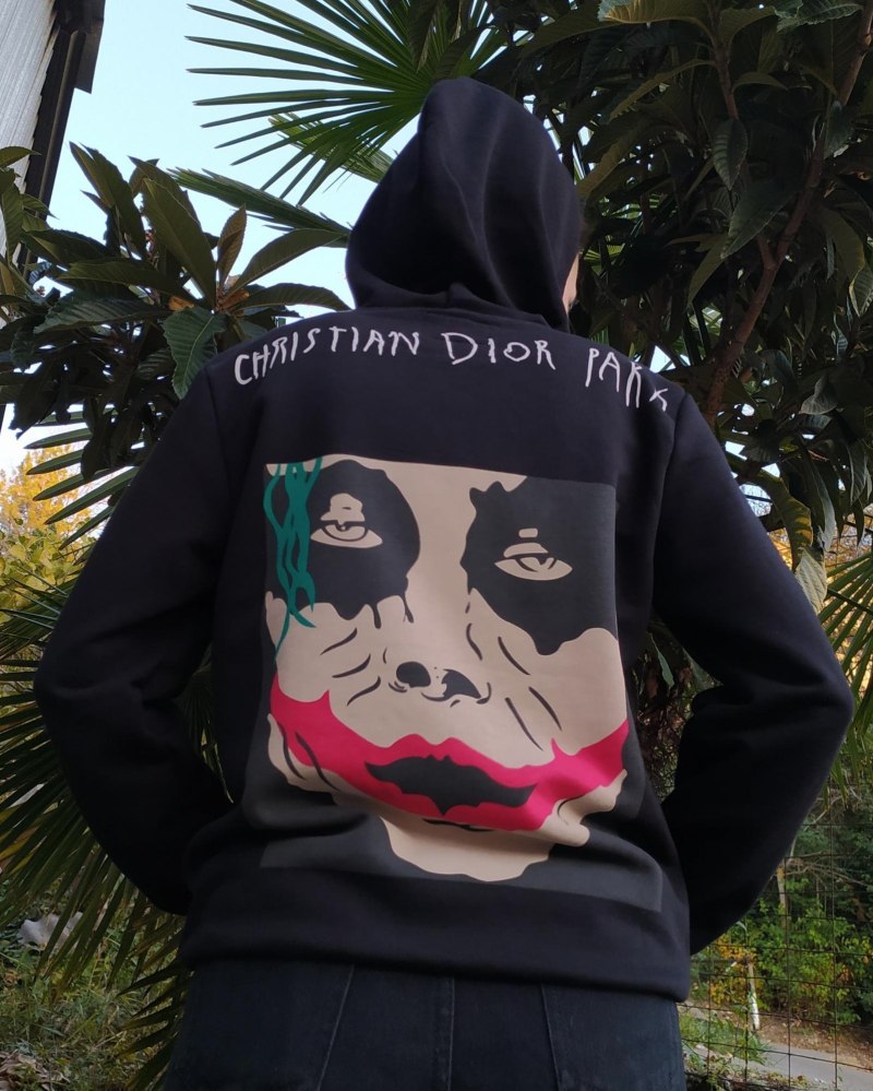 Christian Dior толстовка с Джокером