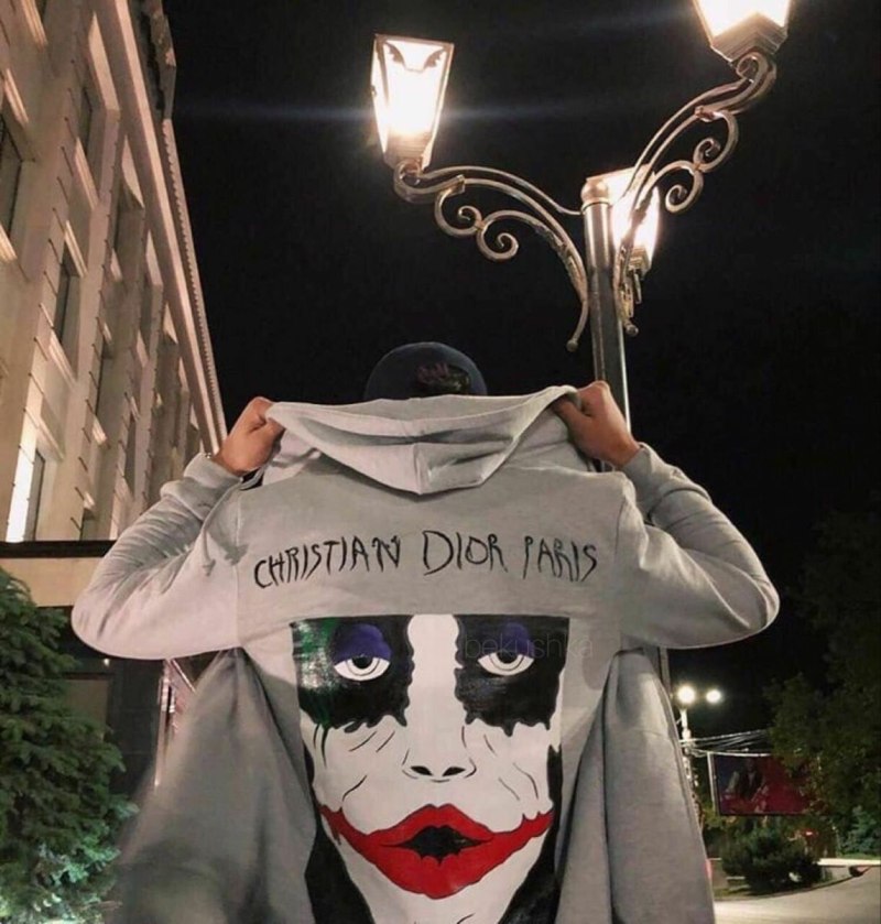 Dior кофта с Джокером