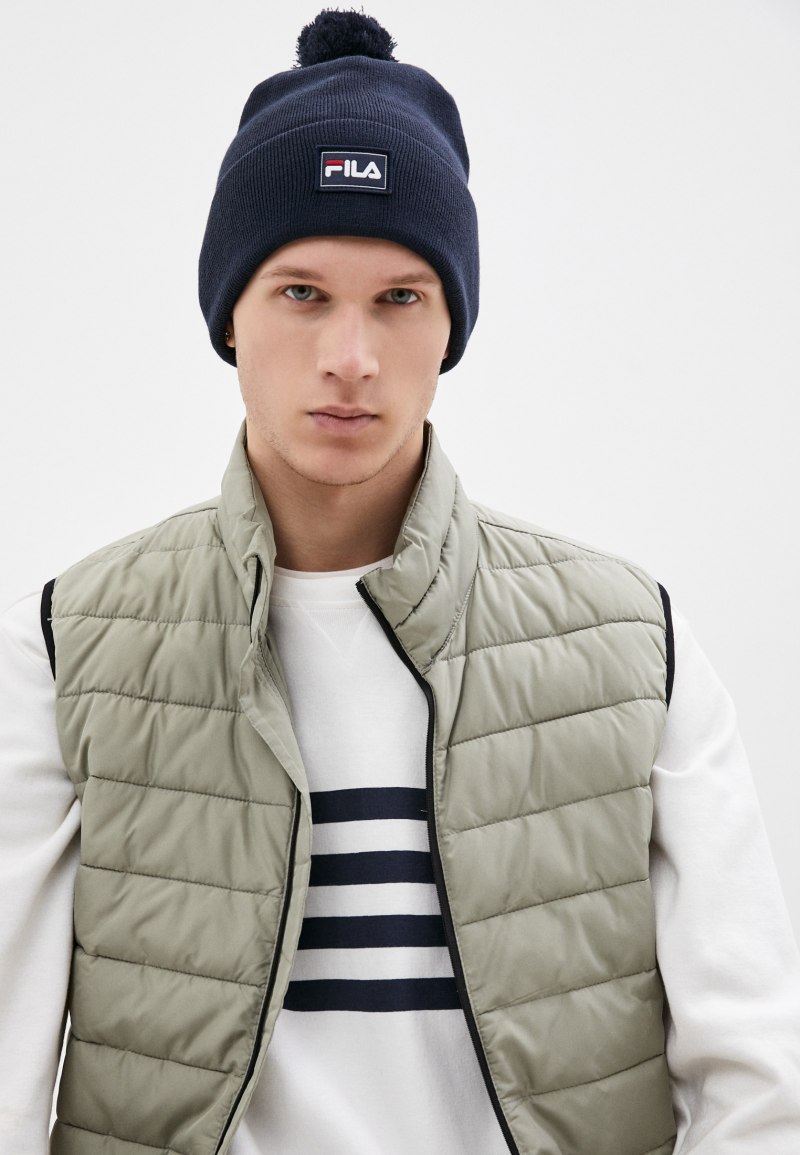 Fila шапка мужская зимняя