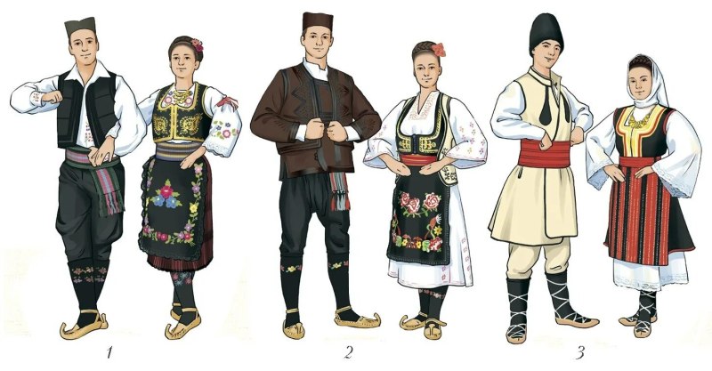 Сербы Лужицкие национальный костюм мужской