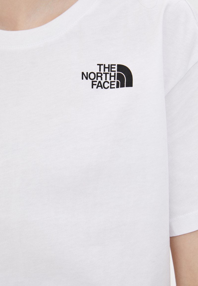 Футболка the North face белый