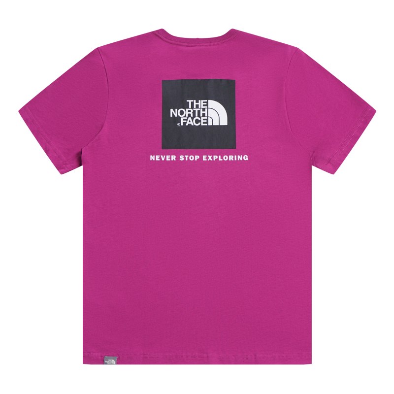 Футболка the North face розовая мужская