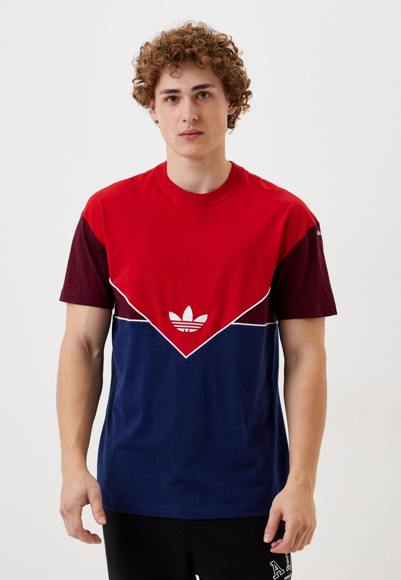 Красная футболка Fila