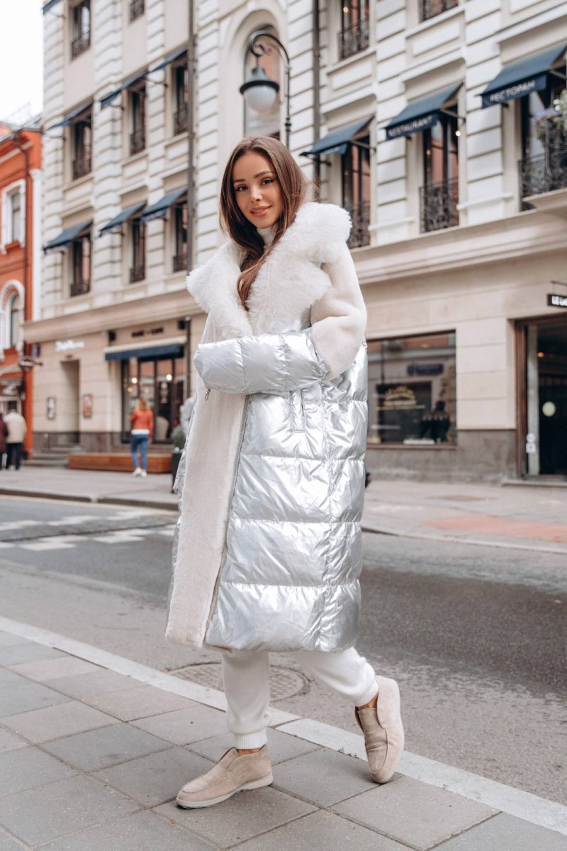 Длинный пуховик оверсайз (зима Elis Outerwear Elis)