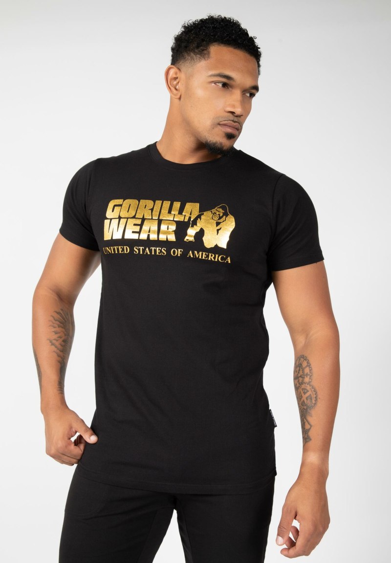 Gorilla Wear футболка Золотая