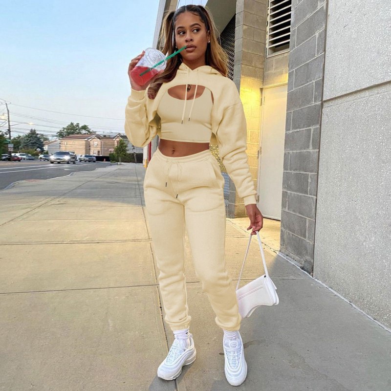 Pink velleuor Jogging Suit