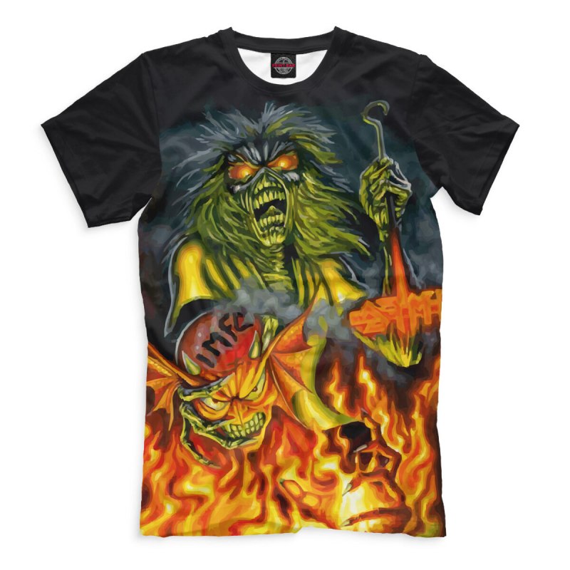 Iron Maiden футболка мужская