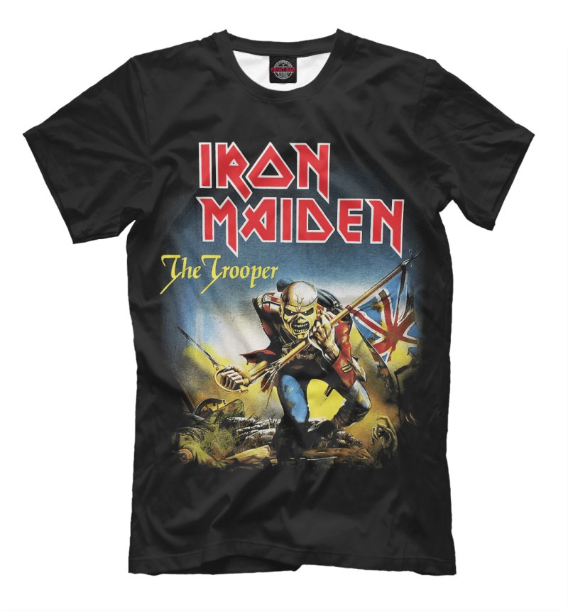 Iron Maiden футболка мужская