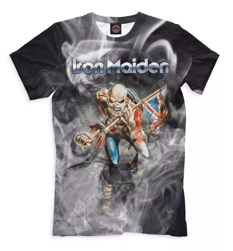 Iron Maiden футболка мужская